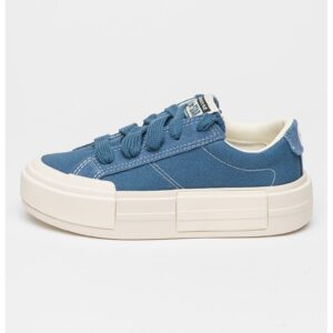 Pantofi sport flatform de panza Cruise - Albastru prafuit