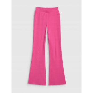 Colanti sport fete - roz - talie inalta - slim fit - bumbac