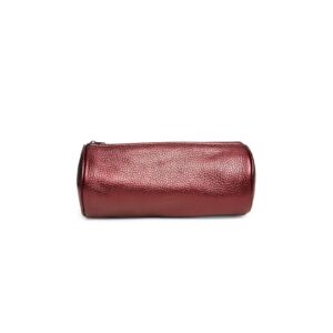 Portfard piele -  Skin - bordo sidef - 20 x 9 x 9 cm