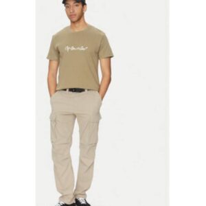 Pantaloni barbati - G STAR RAW - G053 CORE REGULAR CARGO - bej - poliester