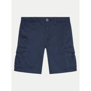 Pantaloni scurti baieti - 303241971 - Bumbac - Albastru - Albastru