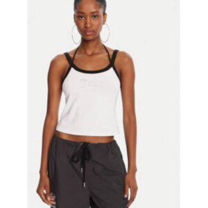 Tricou dama - Bumbac/Elastan - Alb