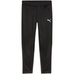 Pantaloni sport barbati  Team Goal - negri - poliester reciclat - cu talie elastica