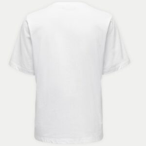 Tricou dama 15270390 - Bumbac - XS INTL - Alb