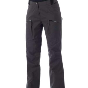 Pantaloni de schi dama - Poliamida - Rezistent la apa - Ajustare talie - Negru -