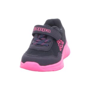 Pantofi Fete Textil - Negru/Roz
