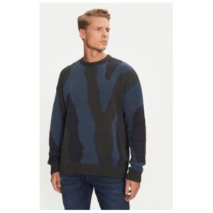 Pulover barbati - 304464546 - Poliester/Bumbac - Albastru - Albastru