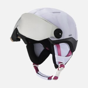 Casca ski  Whoopee visor impacts - culoare alb - pentru copii - marime