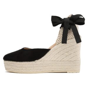 Mocasini dama -  piele naturala - negru - toc plat