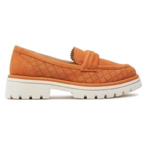 Tenisi dama -  30366351340 - Piele naturala - Portocaliu