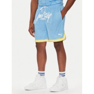 Pantaloni sport barbati -  poliester - albastru