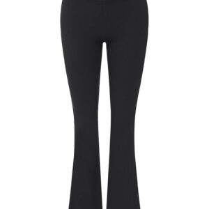 Pantaloni dama Midrise -  Poliester - Negru