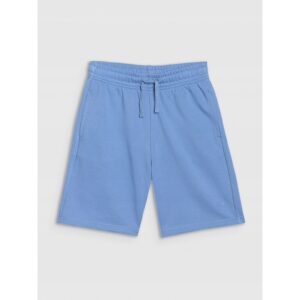 Pantaloni scurti de trening pentru baieti - bumbac - albastru