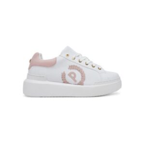 Pantofi sport dama - SA15184G0MXF113A -  Piele naturala - Alb