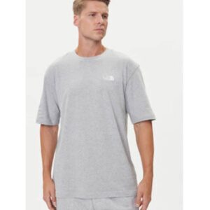 Tricou barbati -  gri - 100% bumbac -