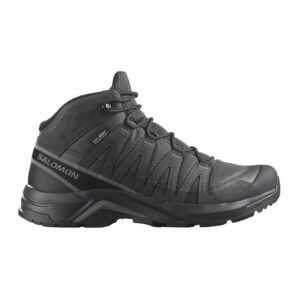 Pantofi mid-cut cu tehnologie Gore-Tex® pentru drumetii X-Adventure Recon - Negru stins