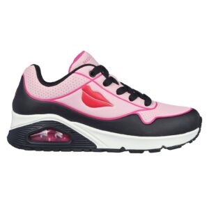 Pantofi sport cu model colorblock Uno - Negru