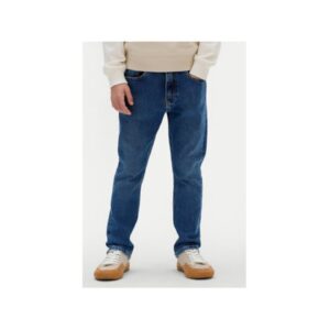Pantaloni copii - albastru - bumbac/elastan - 14 ani
