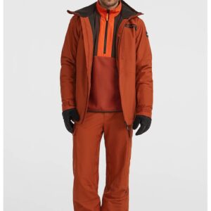 Pantaloni uni pentru schi FWC'Cruz - Portocaliu stins