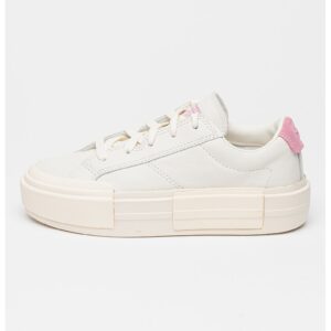 Pantofi sport flatform de piele Cruise - Alb
