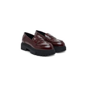 Pantofi pentru fete - 305519368 - piele ecologica - visiniu