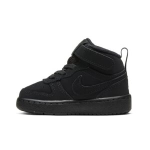 Pantofi sport cu velcro Court Borough - Negru