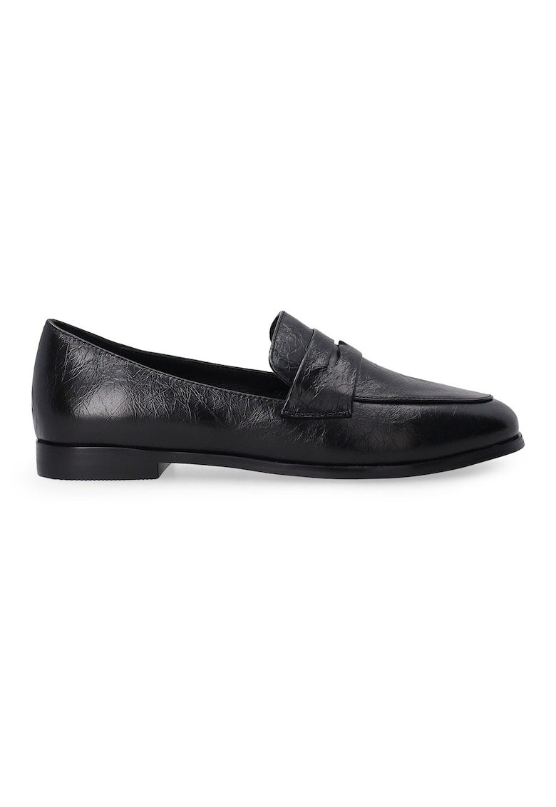 Pantofi loafer din piele - Negru