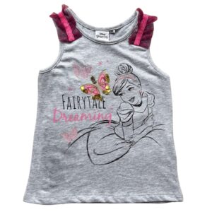 Maiou fete - Princess Disney - Bumbac - Gri -