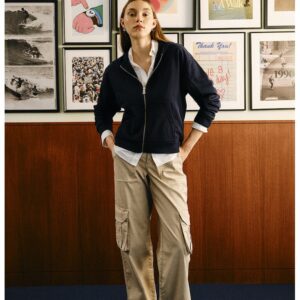 Pantaloni cargo relaxed-fit - Crem