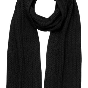Esarfa dama -  Acril - Negru
