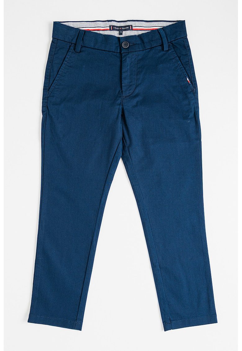 Pantaloni chino din amestec de bumbac 1985 - Bleumarin