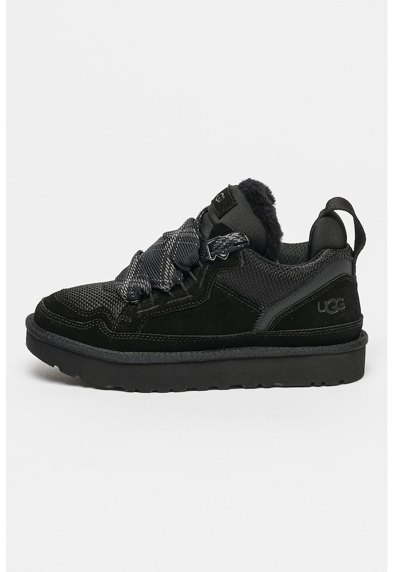 Pantofi sport cu insertii de piele intoarsa Lowmel - Negru