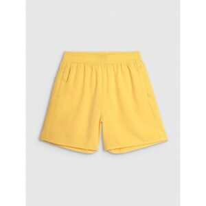 Pantaloni scurti de plaja - galben - elastan - uscare rapida