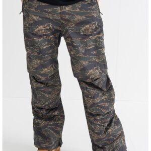 Pantaloni cargo P-Anic - Maro/Kaki inchis