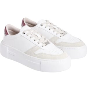 Pantofi sport - HW0HW02409 0K4 - casual - piele - alb