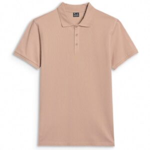Tricou Polo Barbati Bej - Bumbac 100% - S-XXL - Bej
