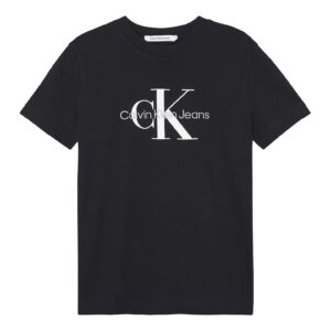 Tricou cu logo contrastant - Negru/Alb murdar