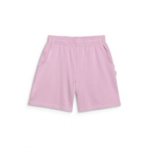 Pantaloni scurti copii -  bumbac - violet - croiala normala - fara captuseala