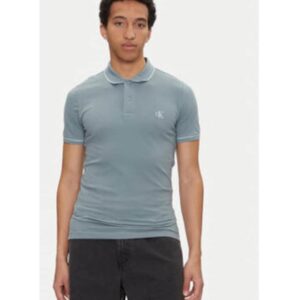 Tricou barbati -  albastru - 94% bumbac - 6% elastan -
