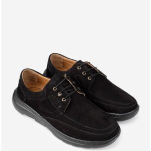 Pantofi eleganți din piele pentru bărbați - Negru