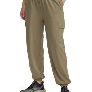 Pantaloni cargo relaxed fit pentru antrenament Meridian - Kaki