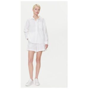 Pantaloni scurti dama 1016584 - Bumbac/In - XL INTL - Alb