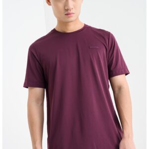 Tricou cu logo - pentru fitness - Violet tyrian
