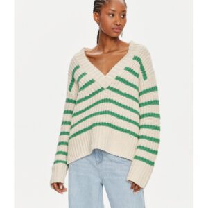 Pulover dama -  304000485 - Bumbac/Acril - Bej - Bej