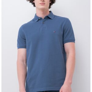 Tricou polo din amestec de bumbac organic