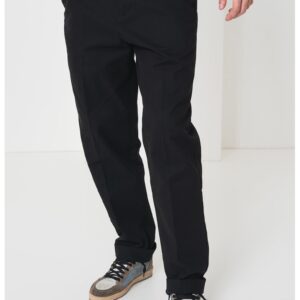 Pantaloni chino slim fit Genar - Negru