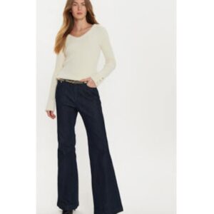 Pulover Dama - Ecru - 100% poliamida -