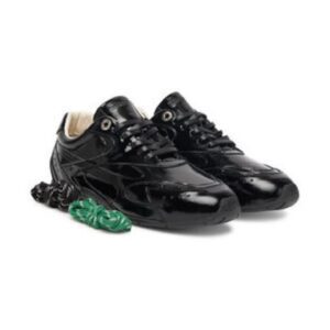 Tenisi dama 305520760 - Piele naturala - Negru - Negru