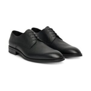 Pantofi barbatesti -  piele naturala - negru - confortabili