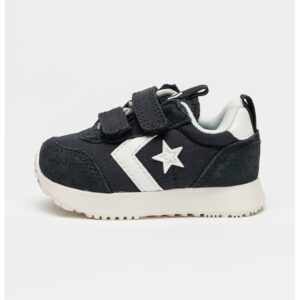 Pantofi sport cu garnituri de piele intoarsa Omega - Negru/Alb murdar